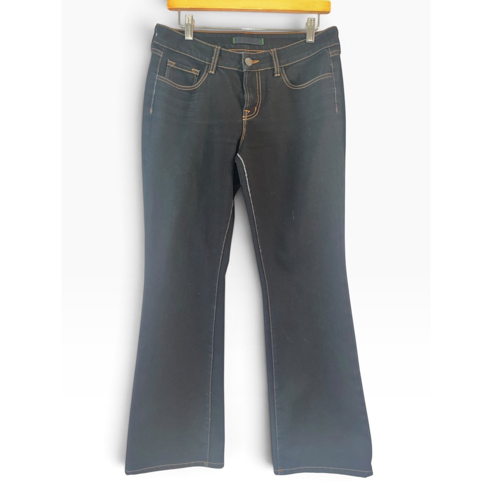 J Brand Bootcut Jeans Women 31 Stretch Dark Wash Blue Denim Office Minimalist